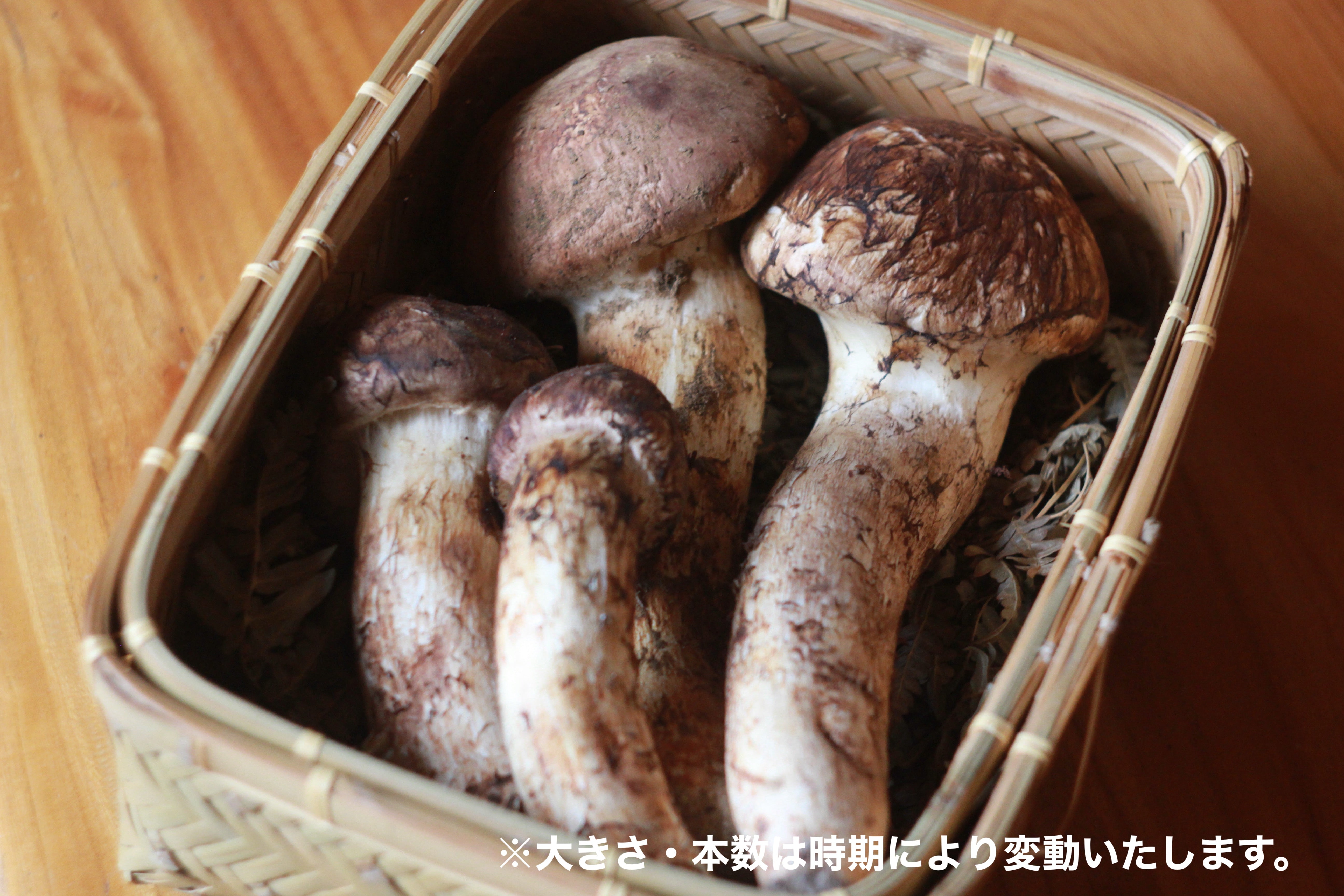 フレッシュ松茸：77,000円（税込・送料無料）